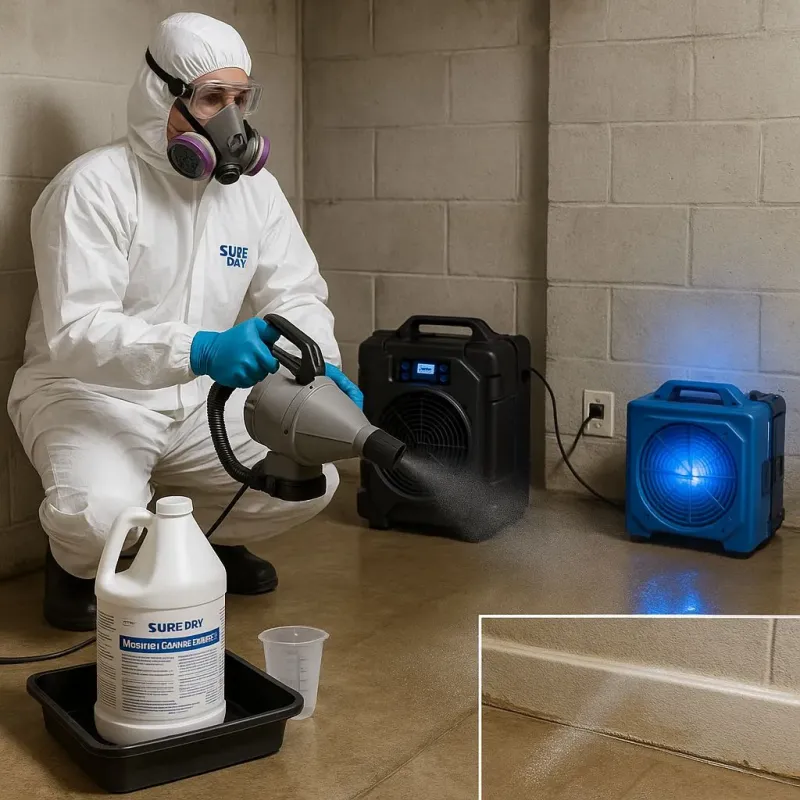 Sanitization and Odor Removal process in Erwinville, LA